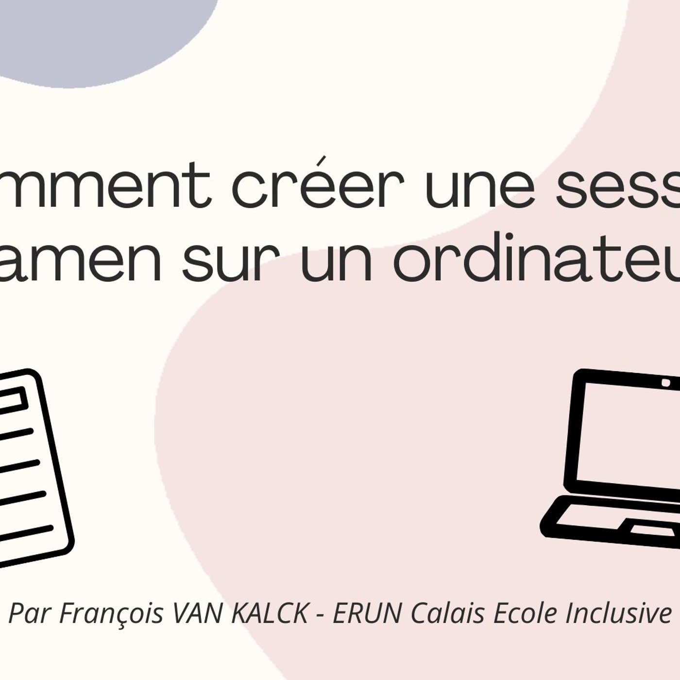 Création d'une session d'examen episode artwork