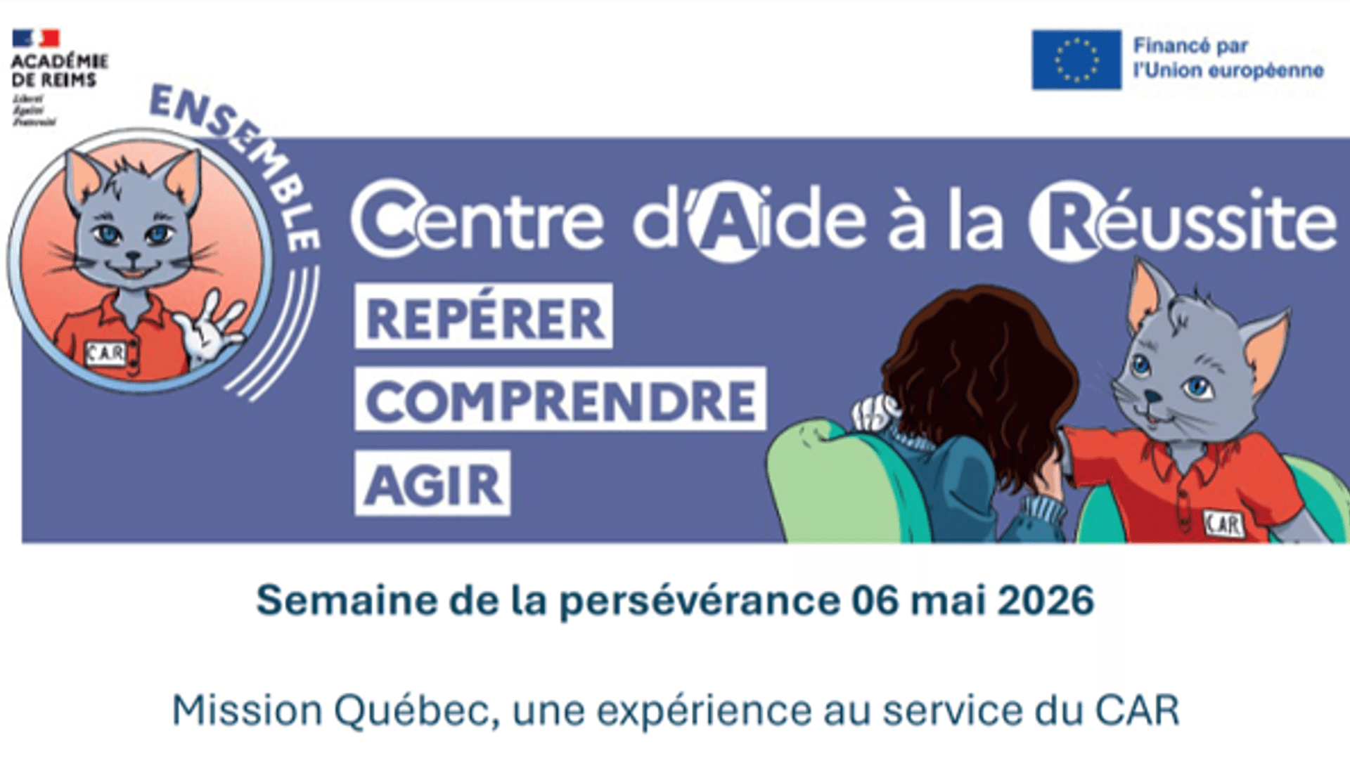 Semaine de la persévérance 26_Aventure CAR à Québec - Action Éducative